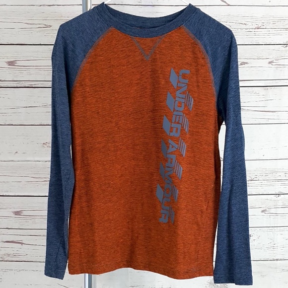Under Armour Other - 4/$25 Under Armour orange blue space dye logo top